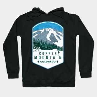 Copper Mountain Colorado Ski Badge Hoodie